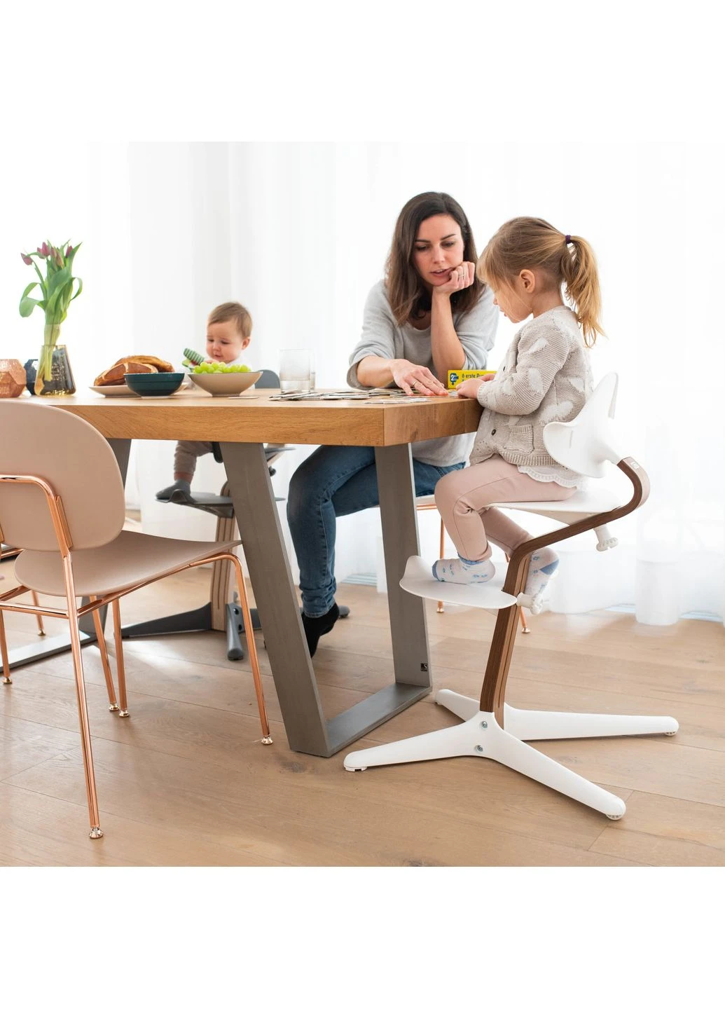 Стульчик Nomi Walnut, (626701) Stokke (391543765)