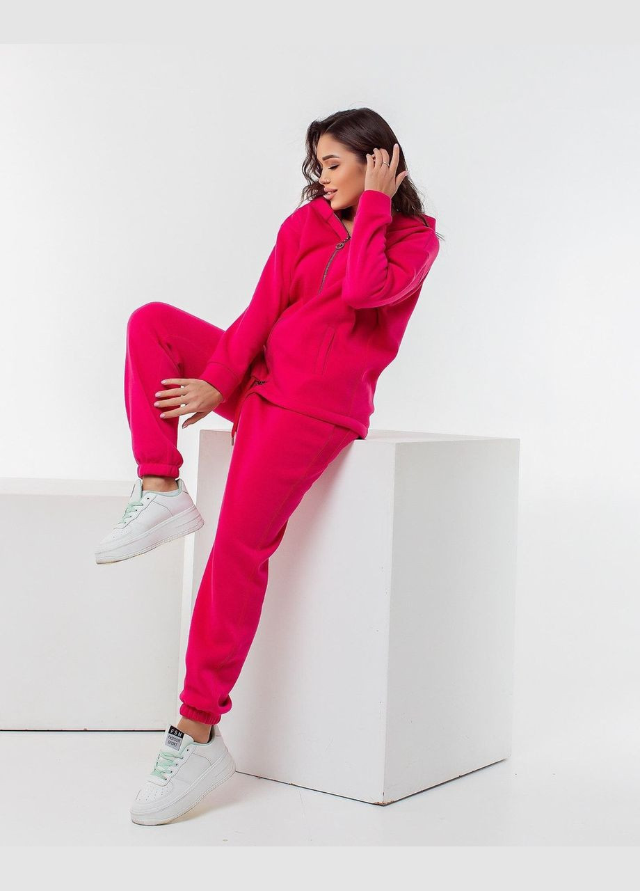 Спортивний костюм жіночий 103 зимовий 46-48 Малиновий Sofia (267809810)