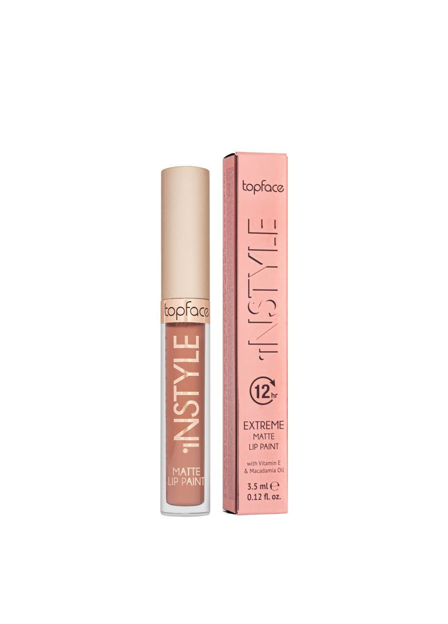 Жидкая матовая помада для губ Instyle Mаtte, тон 01 TopFace (366038516)