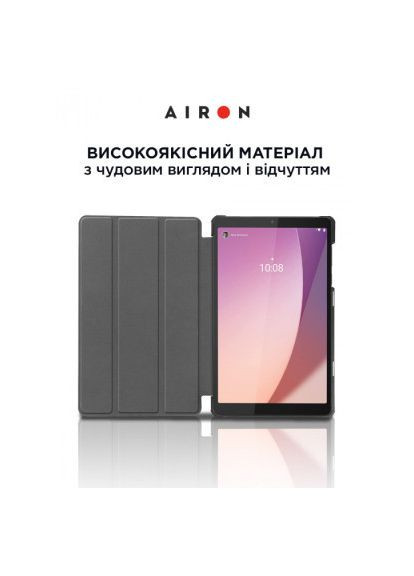 Чохол до планшета Premium Lenovo Tab M8 4th Gen (TB-300FU) + protective film black (4822352781092) Airon Premium Lenovo Tab M8 4th Gen (TB-300FU) + protect (366735169)