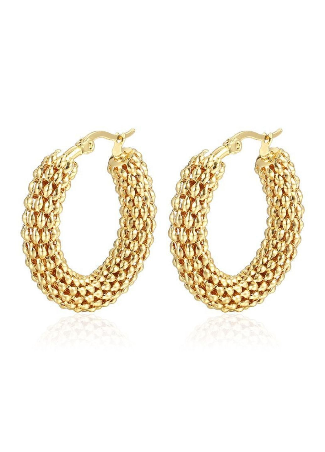 Женские серьги Way of Golden Drops (165201) - Macarena (316502707)