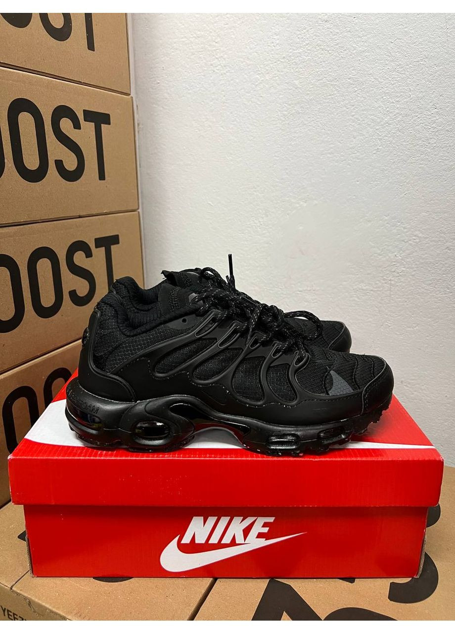 КРОСІВКИ ЖІНОЧІ NIKE TN TERRASCAPE PLUS TRIPLE BLACK НАЙК АІР МАКС ТН ПЛЮС No Brand чорні демісезони (368868749)