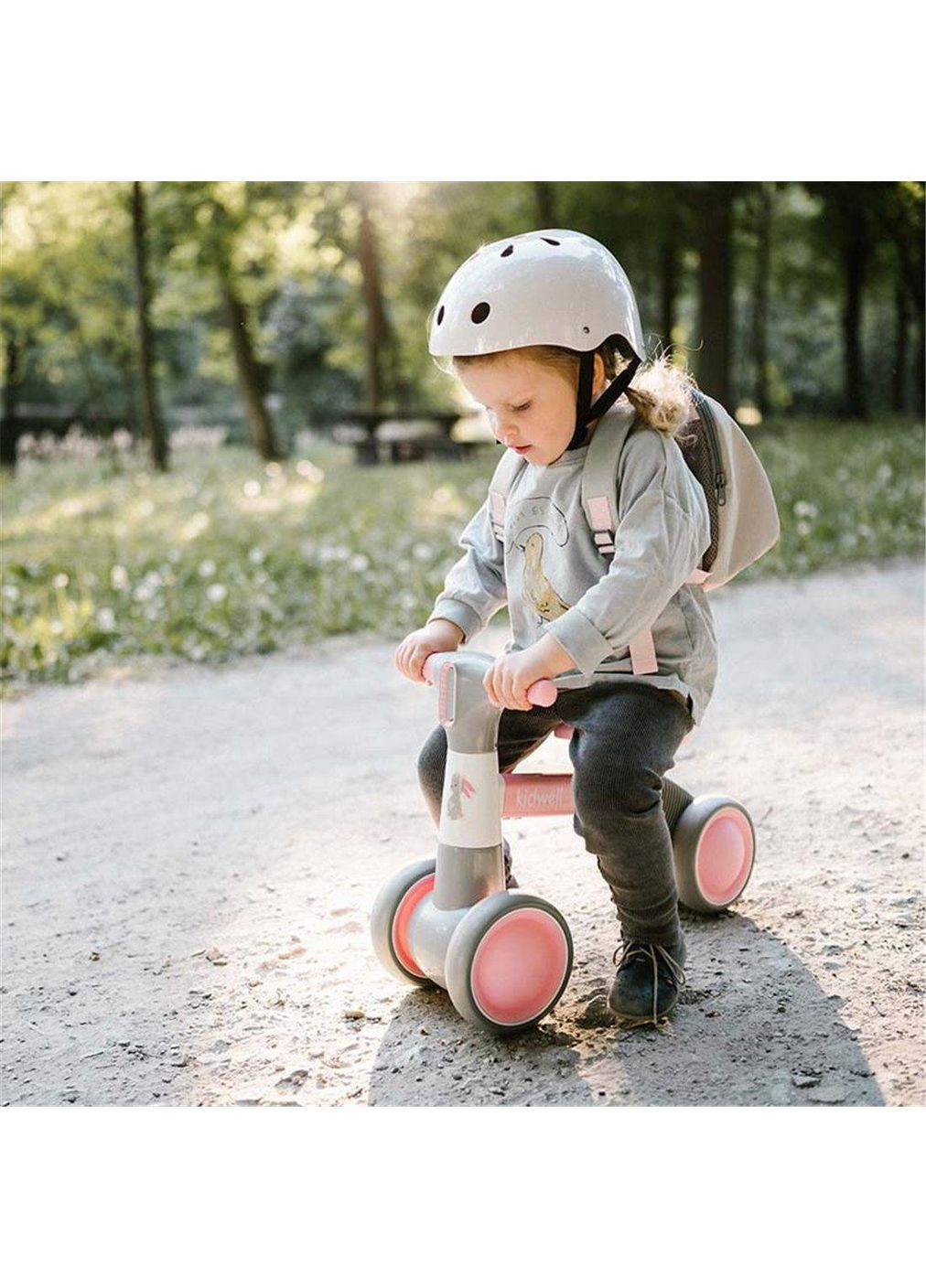 Биговел для девочки до 20кг розовый Petito banny Польша Kidwell (332983758)