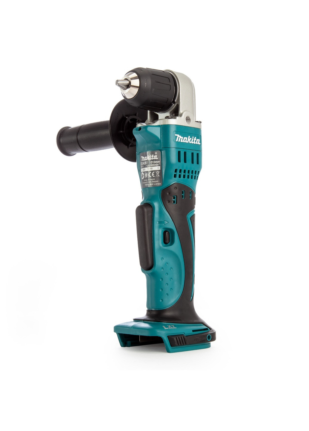 Акумуляторний кутовий електричний дриль DDA351Z LXT (18В, 10мм) ручний електродриль (4143) Makita (295036020)