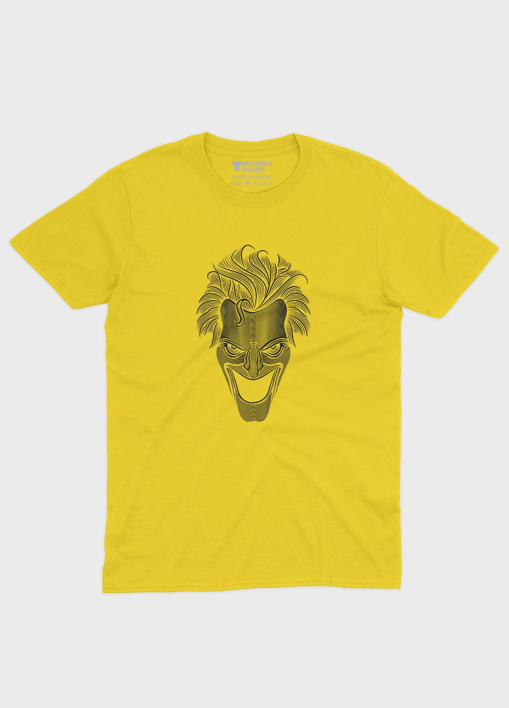 Жіноча футболка з принтом суперзлодія - Джокер (TS001-1-SUN-006-005-017-F) Modno - (311314961)