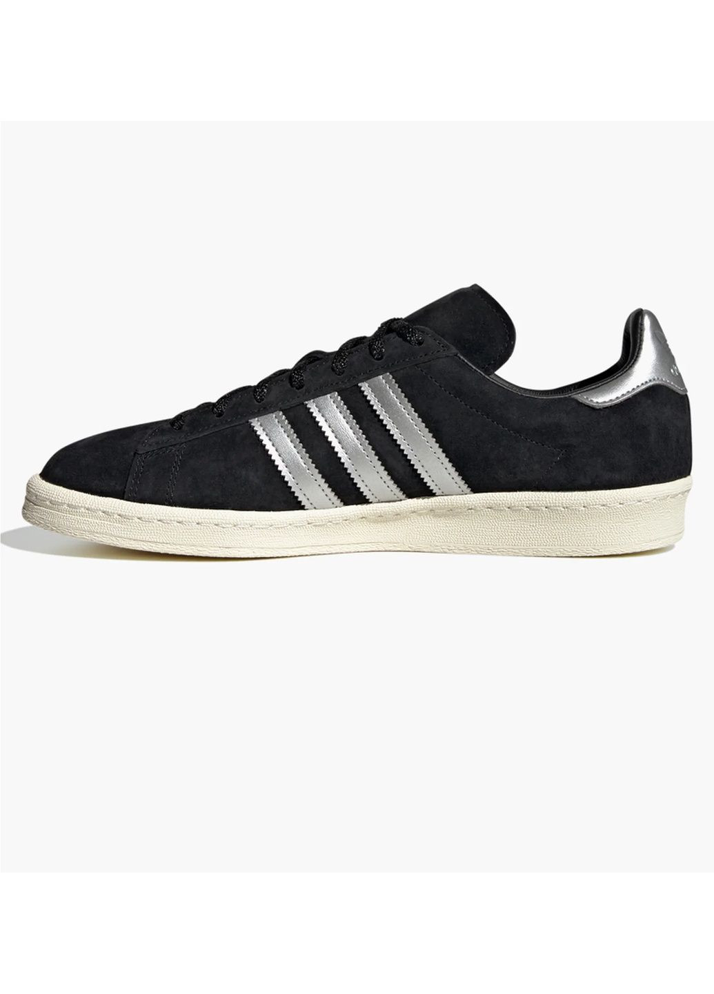 Чорні всесезонні кросівки унісекс campus shoes black gx7330 adidas