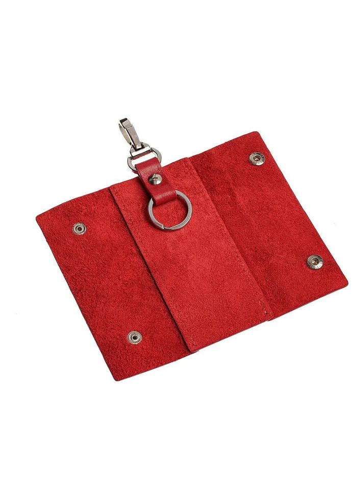 Ключниця на кнопках, глянець, 405660 червона Grande Pelle (329147257)