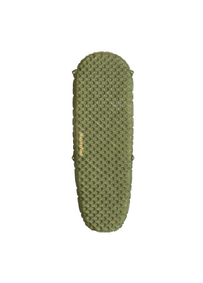 Матрац туристичний надувний одномісний CNH22DZ018, надлегкий, 183х58х7 см, зелений, для туризму із мішком для надування Naturehike (353505592)