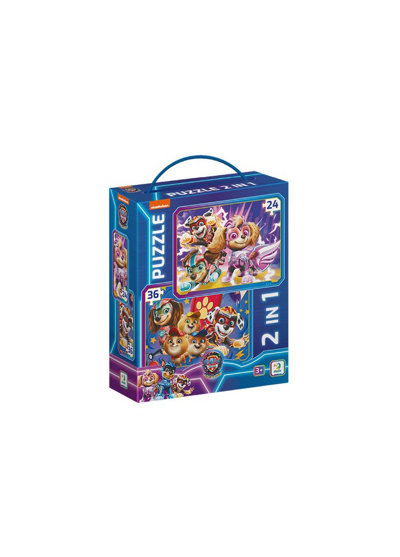 Пазли - 2в1 - "Щенячий патруль: Зберігаємо мир у безпеці" 200573 Dodo (362433949)