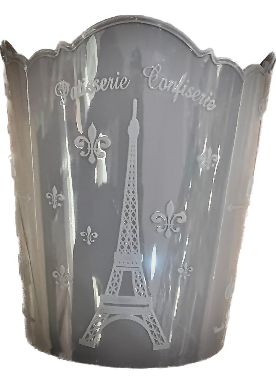 Стакан підставка PARIS для кухонного приладдя сірого кольору Emhouse (315632921)