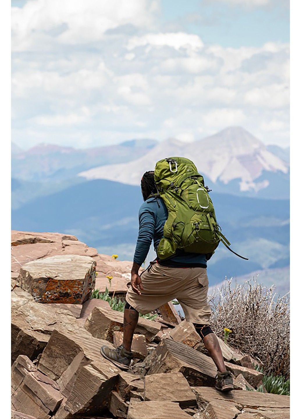 Рюкзак туристический Aether 55 Garlic Mustard Green S/M - 009.2406 - 55 л Osprey (358497883)