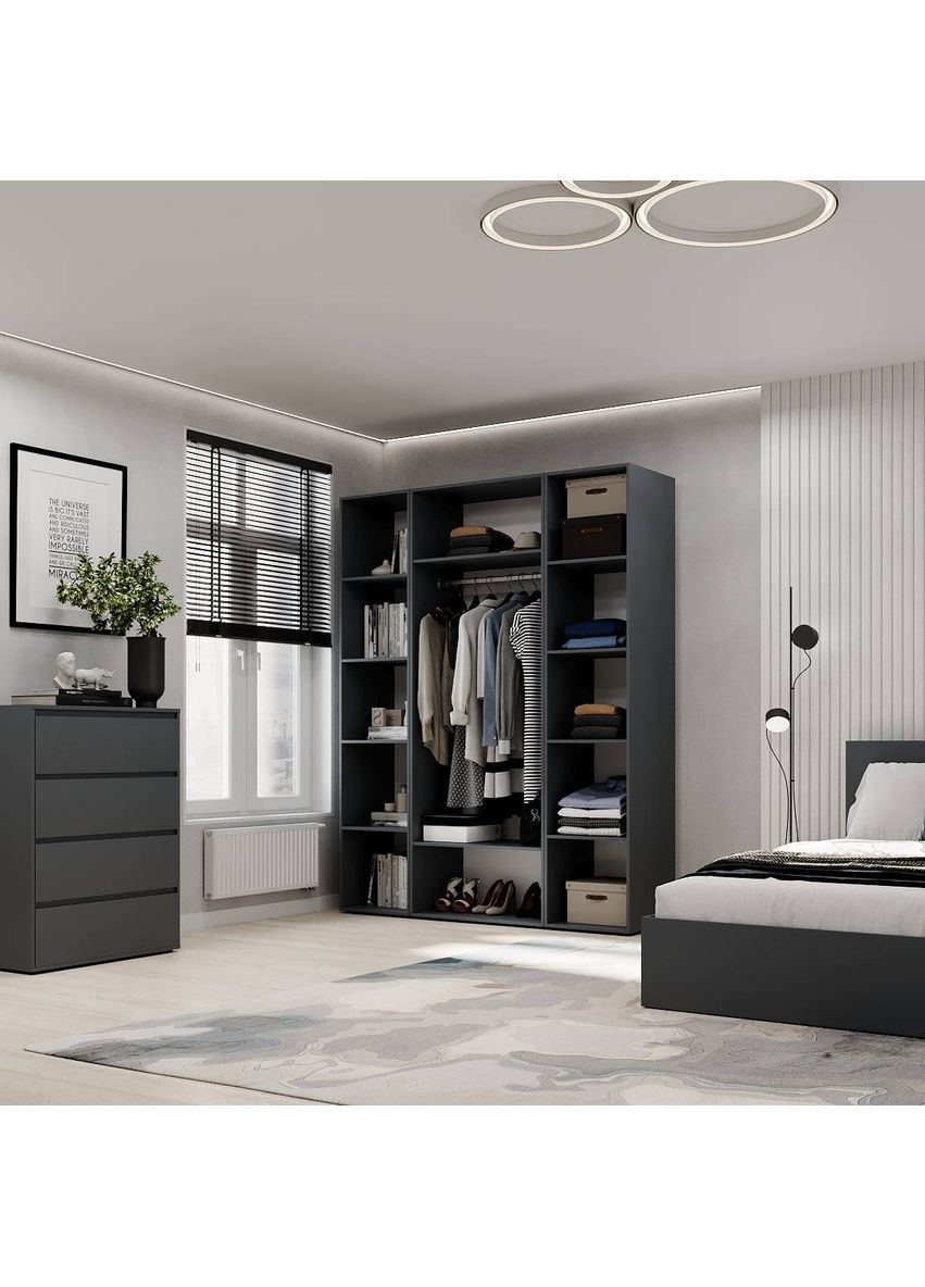 Шафа розпашна комбінована №16 Light 1600x500x2200 (LTK0167000000) Art In Head (342323511)