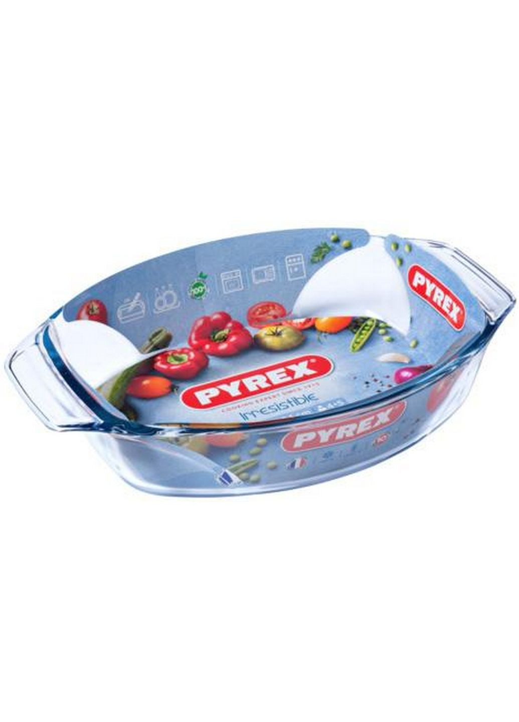 Форма для выпечки Irresistible овальная, жаропрочное стекло Pyrex (279320659)