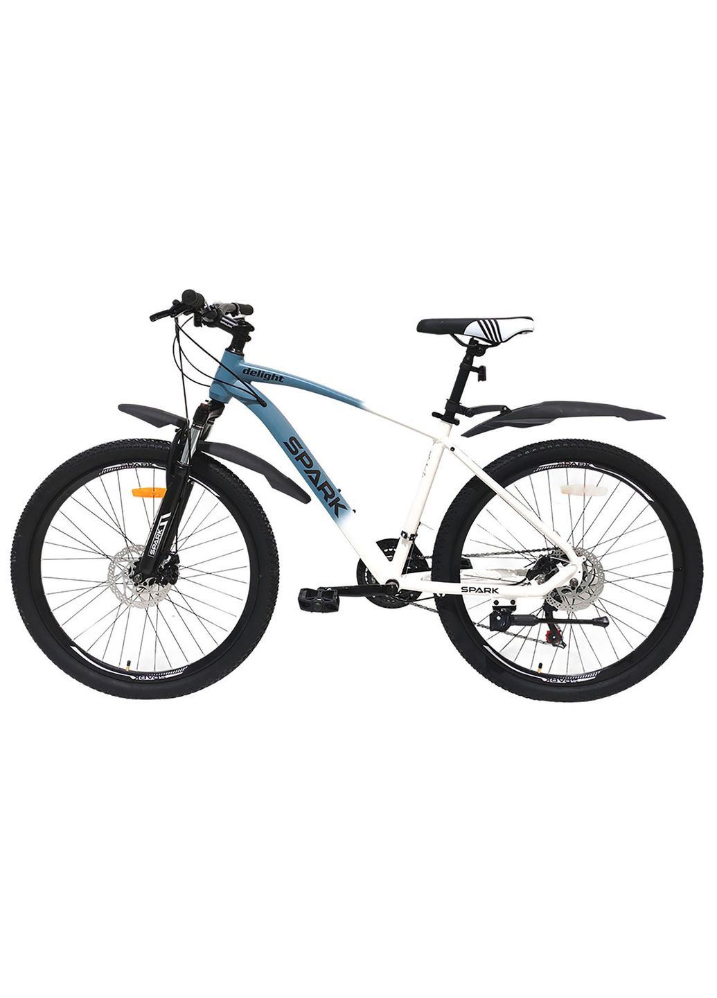 Велосипед DELIGHT 26", размер M, рама 17", 2025, синий с белым Spark (369648710)