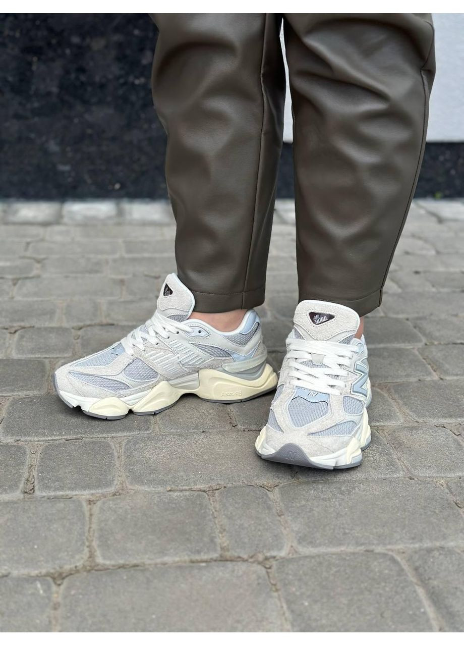 КРОССОВКИ ЖЕНСКИЕ NEW BALANCE 9060 JOE FRESHGOODS INSIDE VOICES SEA SALT MINDFUL GREY НЬЮ БЕЛАНС 9060 No Brand серые демисезоны (368868529)