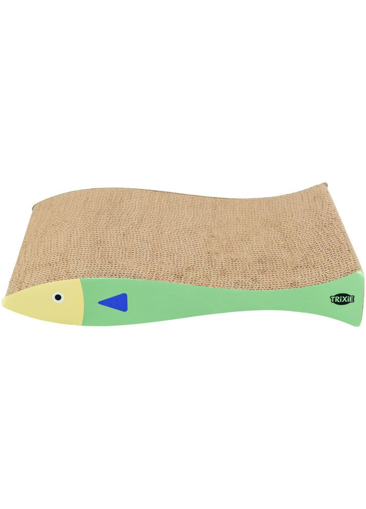 Рыба картонная с кошачьей мятой 2 шт 40х30х11 см мятно-кремовый Trixie (362702459)