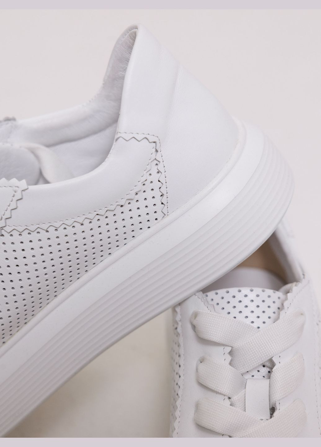 Кеды перфорированные ALNEST белые (285720173)