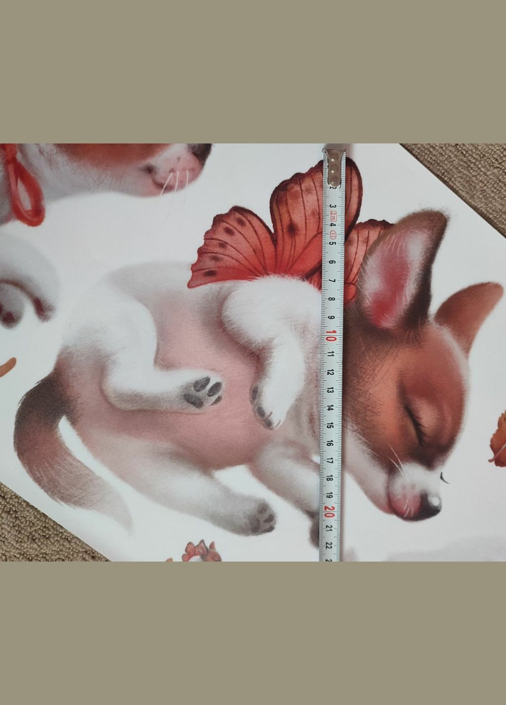 Наклейка вінілові Собачки I love dog (лист 30 х 90 см) Б27-1 No Brand (334884594)