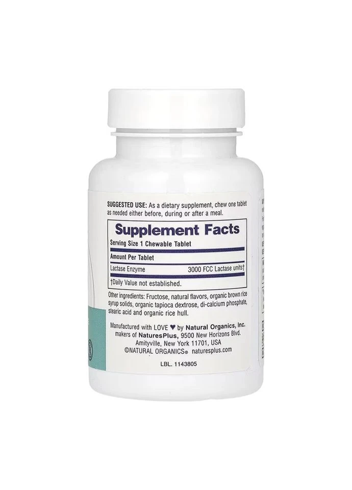 Say Yes to Dairy - 60 tabs Nature's Plus (385956863)