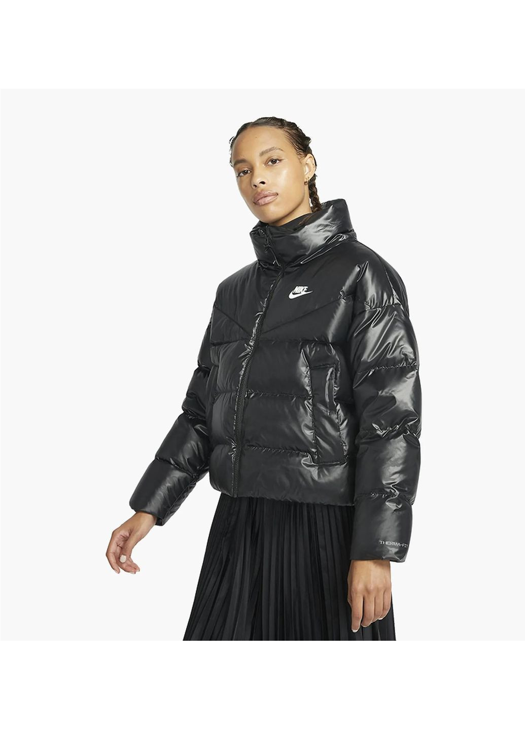 Чорна куртка жіноча nsw tf city jkt (dh4079-010) Nike