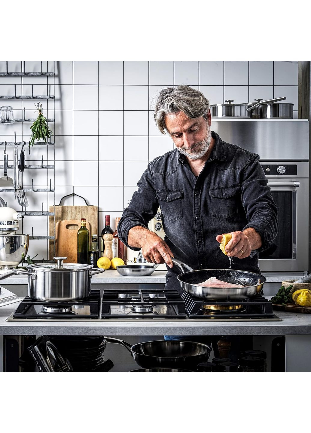 Сковорода MSS, 28 см с керамическим покрытием (CC004950-001) KitchenAid (370641578)