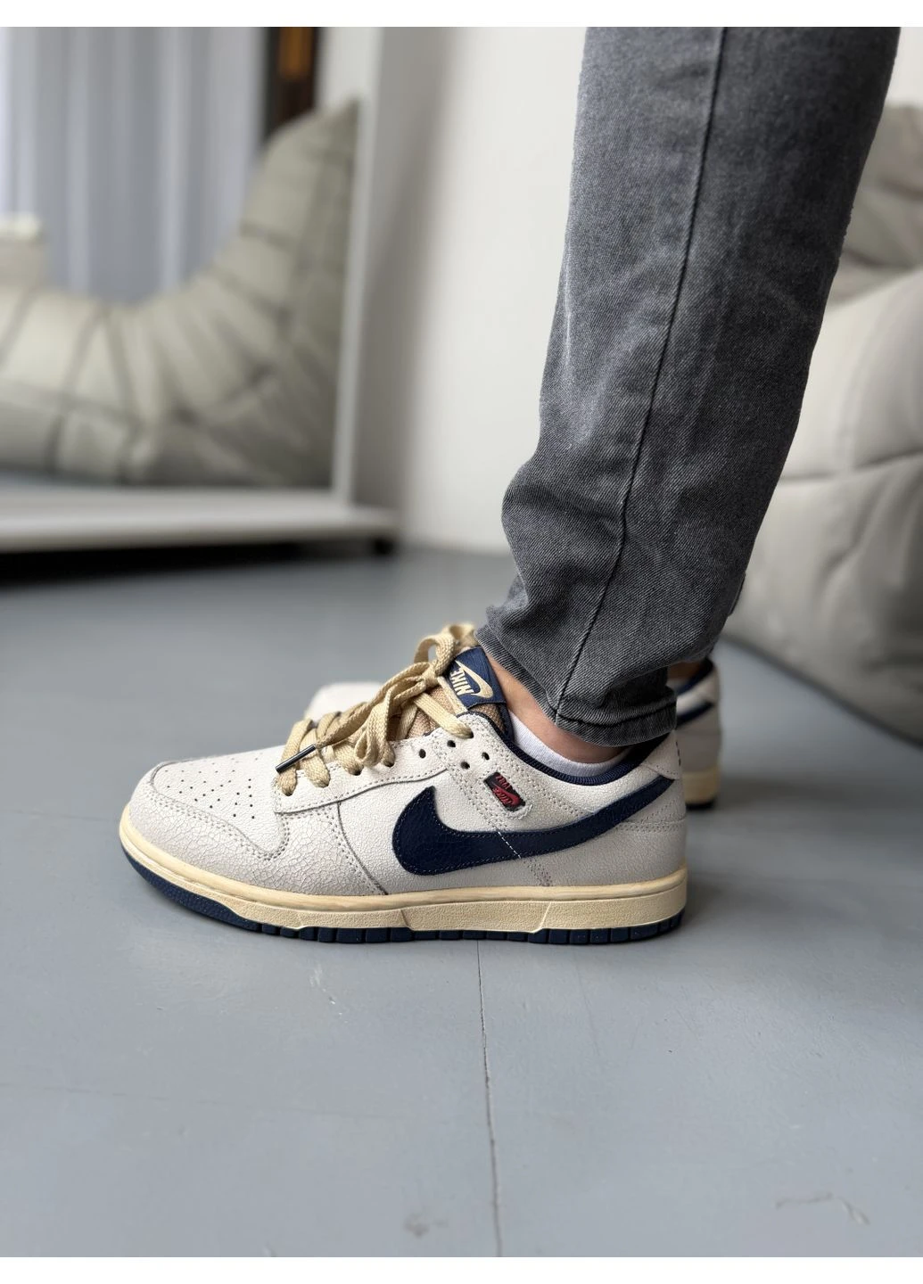 Цветные летние кроссовки nike dunk low stranger things phantom найк данк No Brand