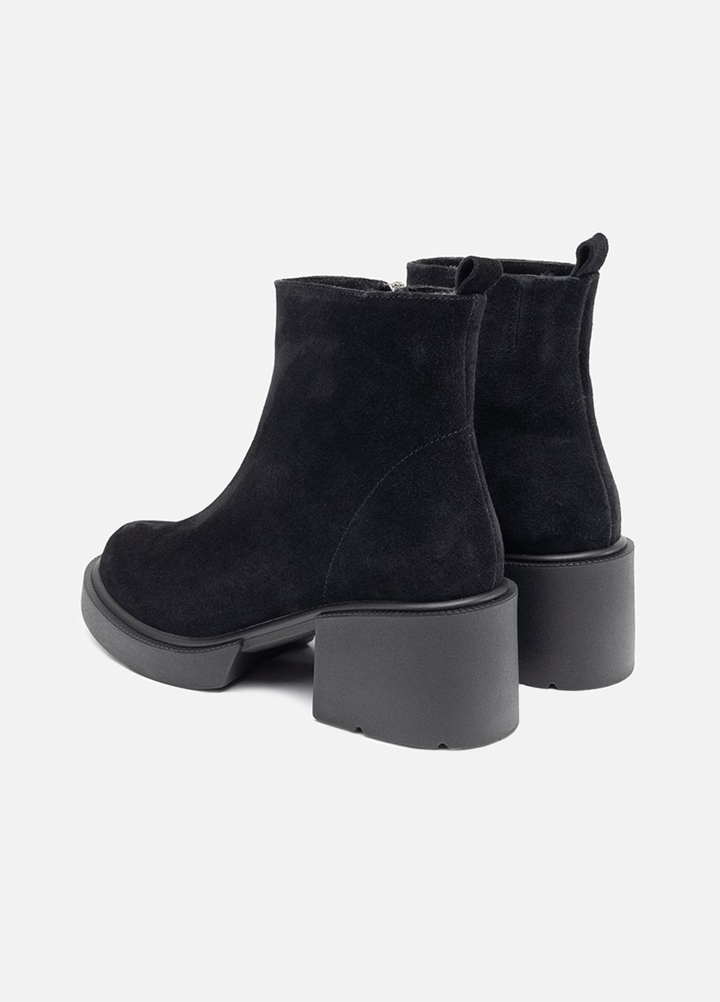 Жіночі черевики на каблуку колір чорний ЦБ-00251973 Yuki (300149943)