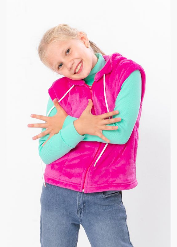 Жилетка для девочки (с капюшоном) (p-12131) Носи своє (363042892)