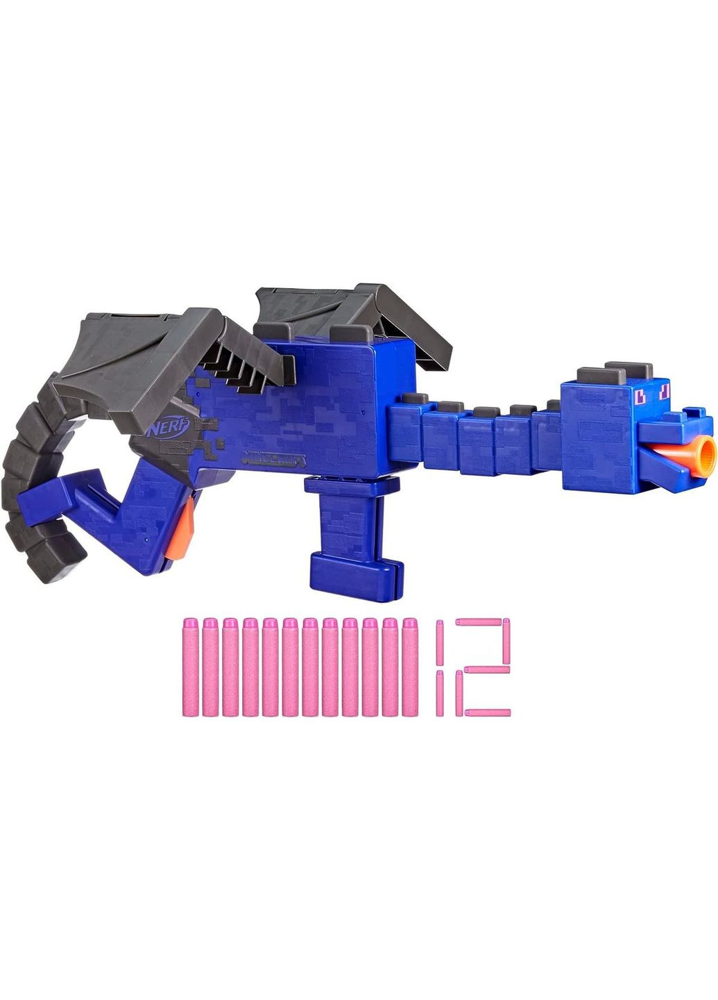 Бластер Nerf Minecraft Ender Dragon Нерф Майнкрафт Дракон енду (Ендер-дракон) Оригінал Hasbro (365251419)