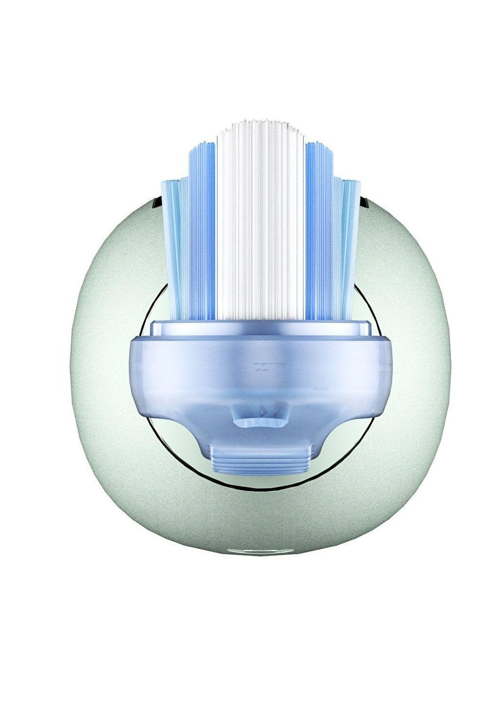 Умная зубная электрощетка X Ultra Set (с дисплеем OLED) бело зеленая Oclean (283375199)
