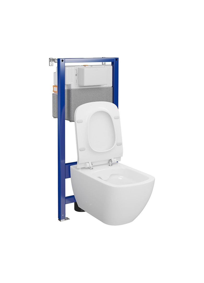 КОМПЛЕКТ С26 ІНСТ СИСМА AQUA 50 QF MEХАН+ VIRGO CLEANON з сид дюр ліфт БЕЗ КНОПКИ Cersanit (299997630)