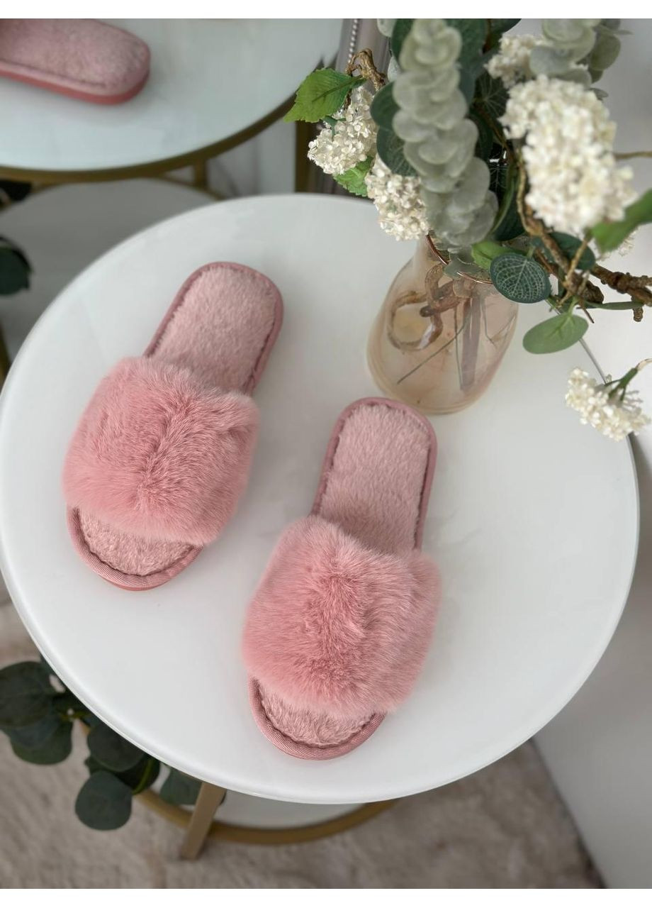 Розовые женские домашние плюшевые тапки для дома, удобные тапки, теплые тапки и стильные мега для повседневного ношения. China