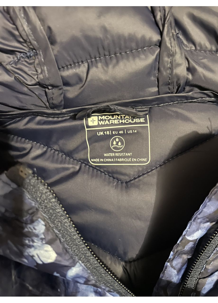 Синяя демисезонная женская куртка демисезон размер хл Mountain Warehouse