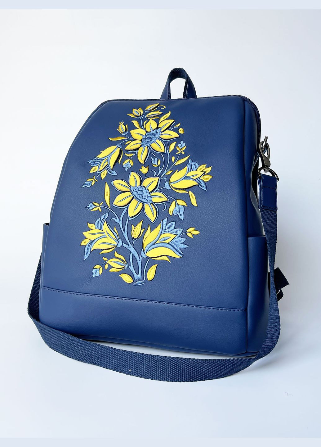 Комплект (рюкзак и косметичка) N23013 синий Alba Soboni міський (280930843)