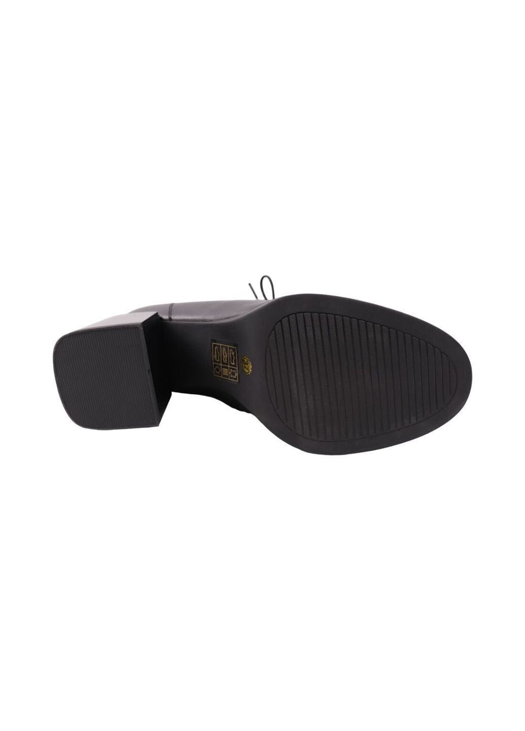 Черные ботильоны женские черные натуральная кожа FARINNI 967-25DH