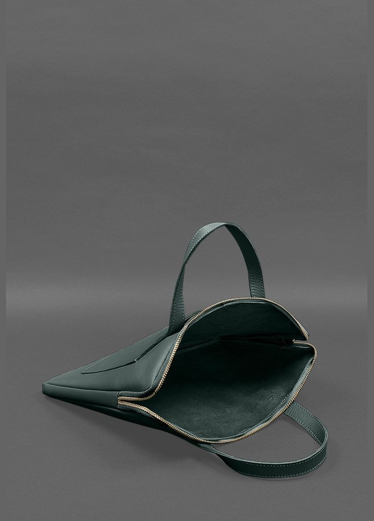 Шкіряний чохол з ручками для ноутбука 13 дюйм Зелений (A-028252) BlankNote (329742989)