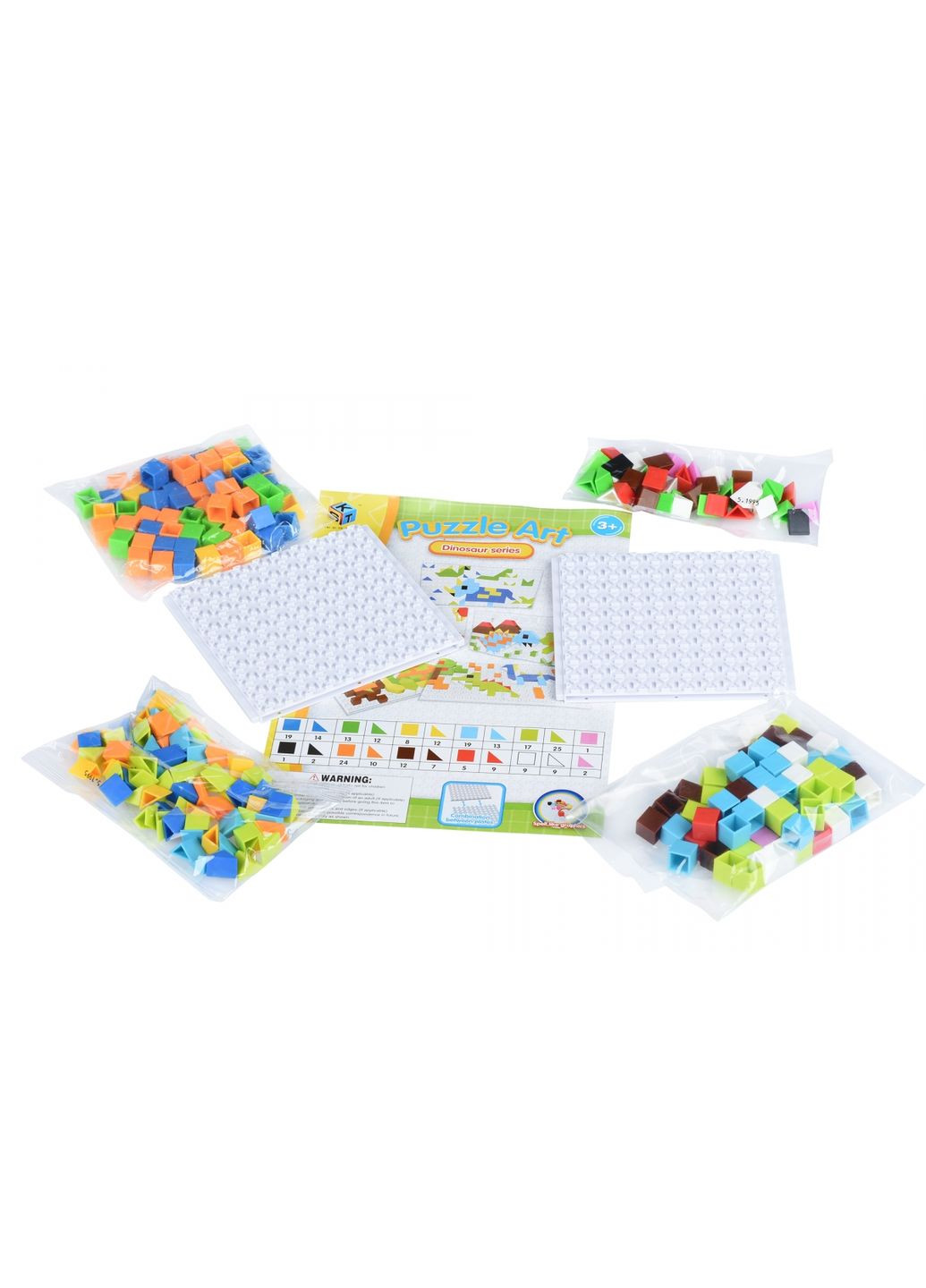 Мозаїка Puzzle Art Динозаври, 243 деталі () Same Toy 5991-5Ut (336481273)