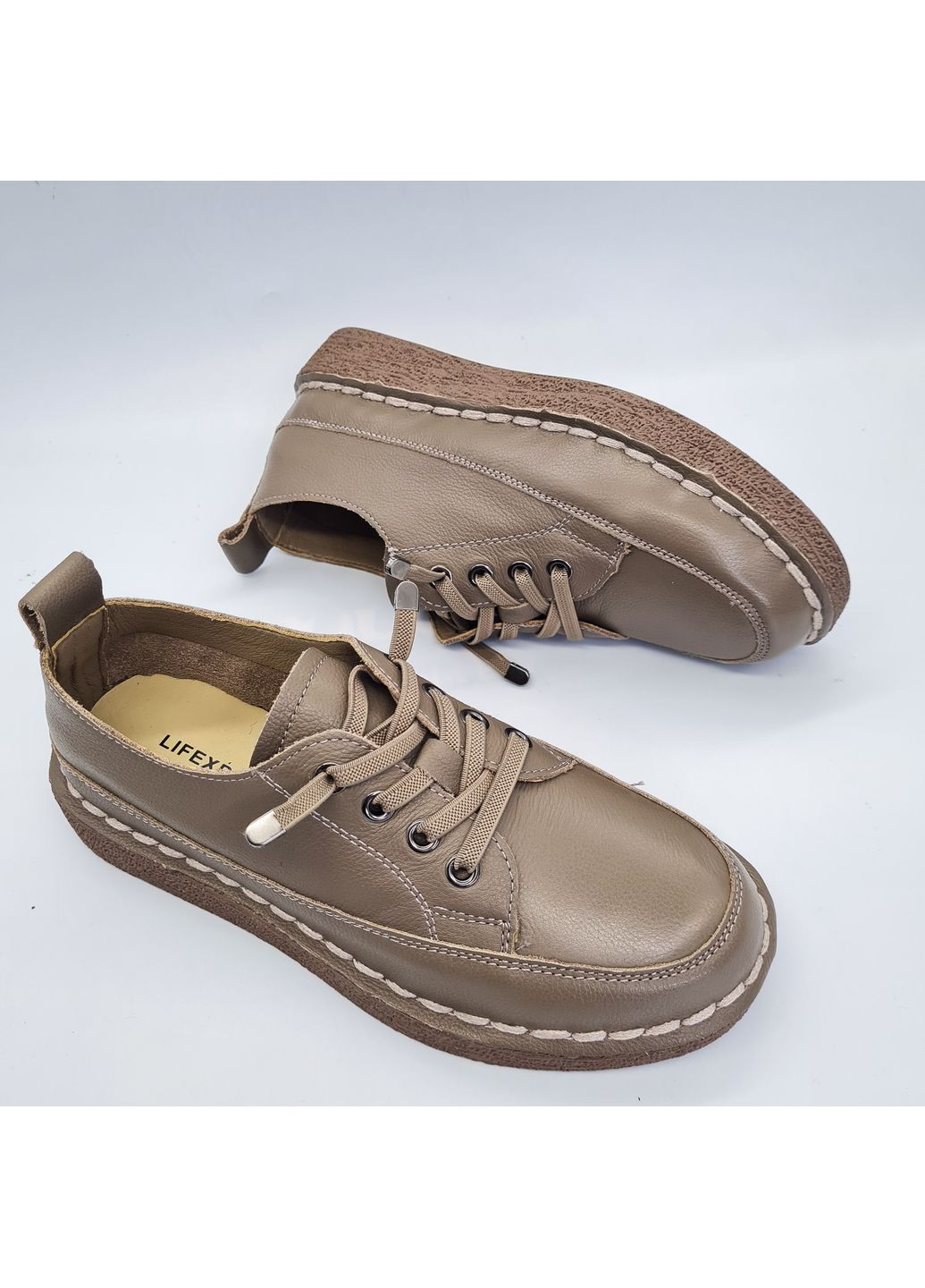 Lifexpert Туфли (р) Кожа 0-1-1-A-1-5369 серый з, — (364657102)