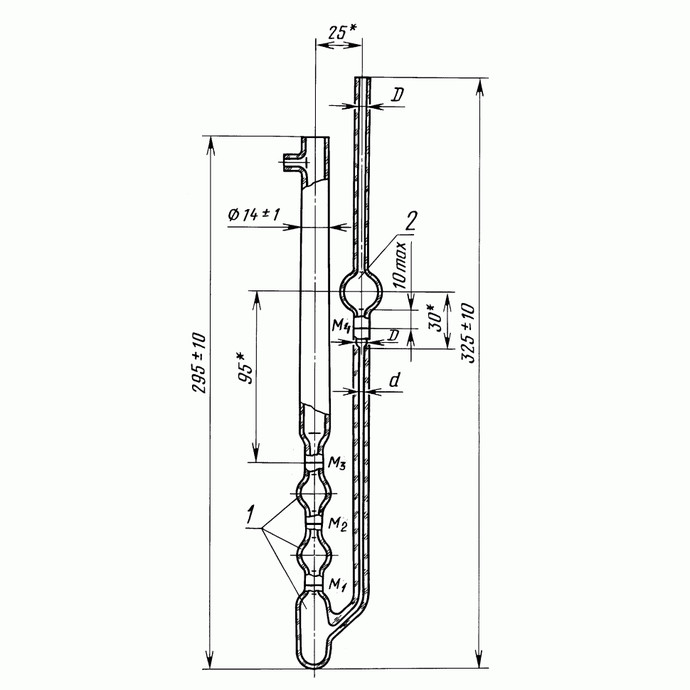 Віскозиметр ВНЖ 0.45 мм EximLab (355267584)