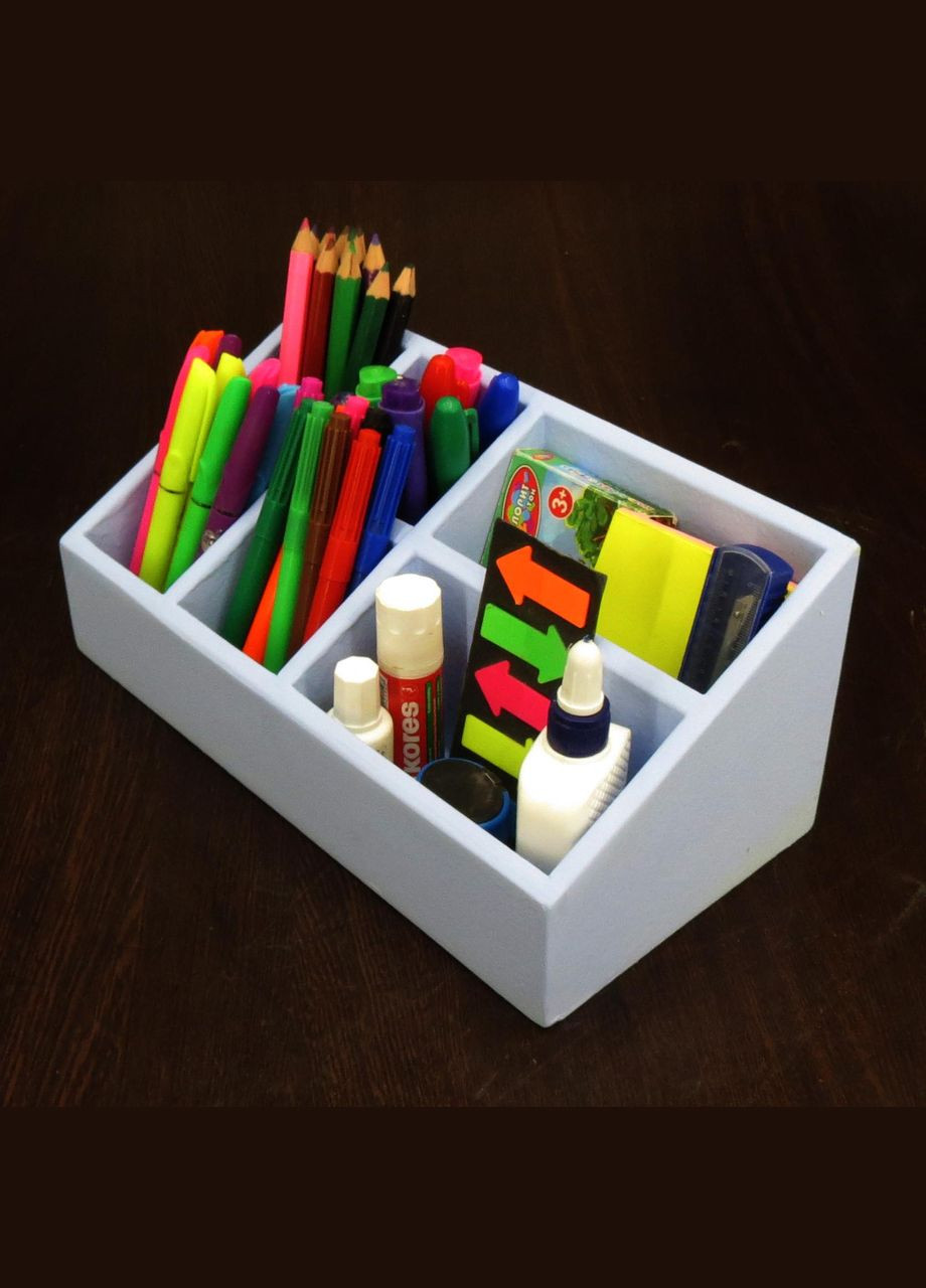 Органайзер настільний з дерева Фрімен ірис (КНЦ-004152) No Brand (328227270)