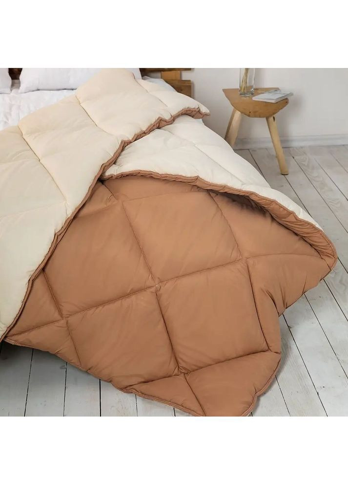 Зимова ковдра євророзмір 200*220 см, 450 гр/м2 антиалергенна Alaska Бежева (11560200220) ТЕП (362537558)