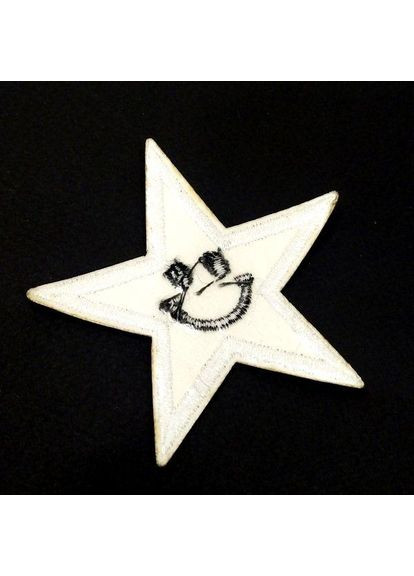 Термонаклейка "Звезда люрекс" - 1 ед, 7х7см цвет #11 Plus-plus (352751514)