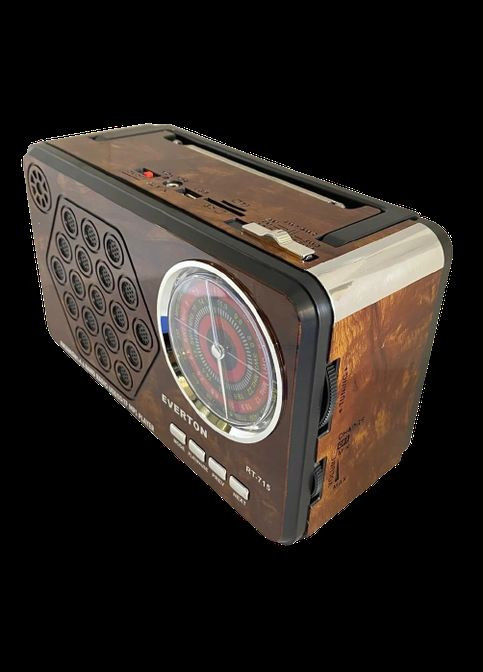 Радіоприймач портативний RT-715 з ліхтариком Bluetooth FM USB SD (1756375710) Everton (326033114)