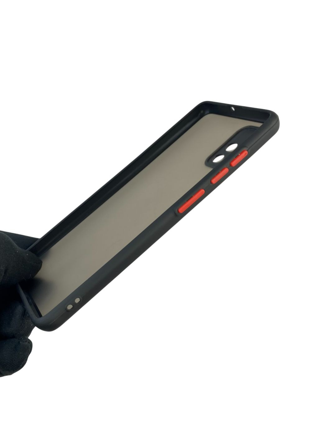 Чохол для телефона Galaxy A51 (SM-A515F) з високими бортами із захистом камери на самсунг а51 чорний Samsung (366227984)