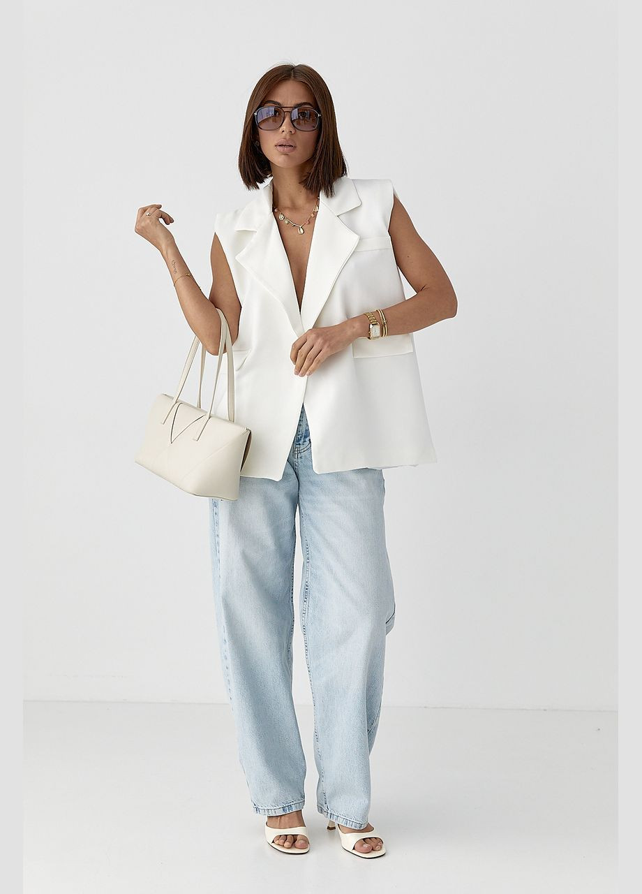 Классический жилет свободного кроя Lurex (336678796)