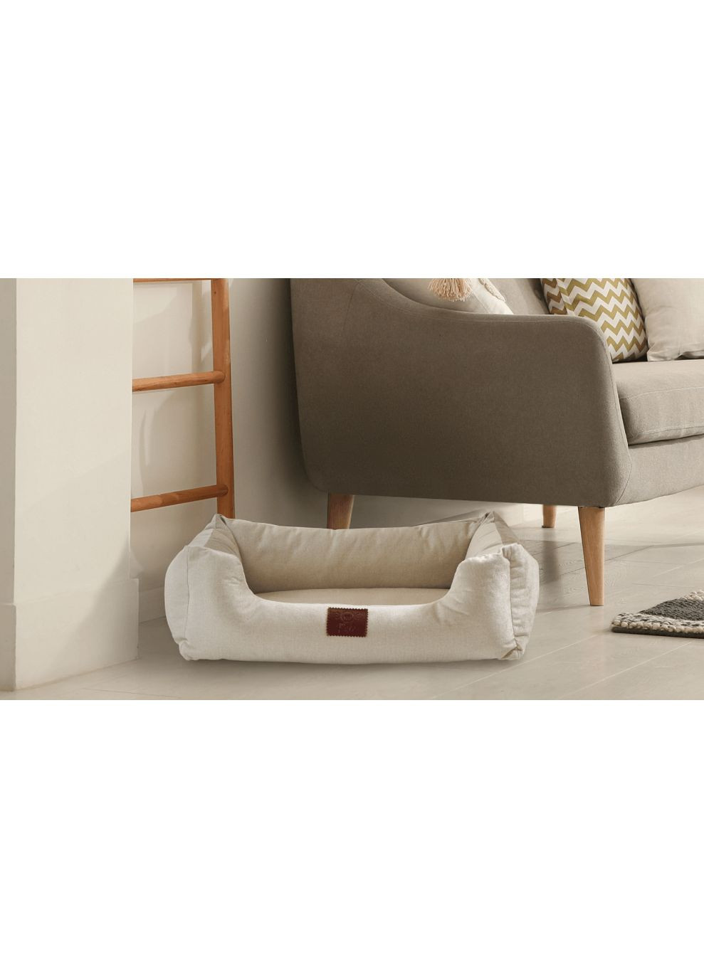 Лежак для животных Happiness - Ivory 60x45 Come-for (371652388)