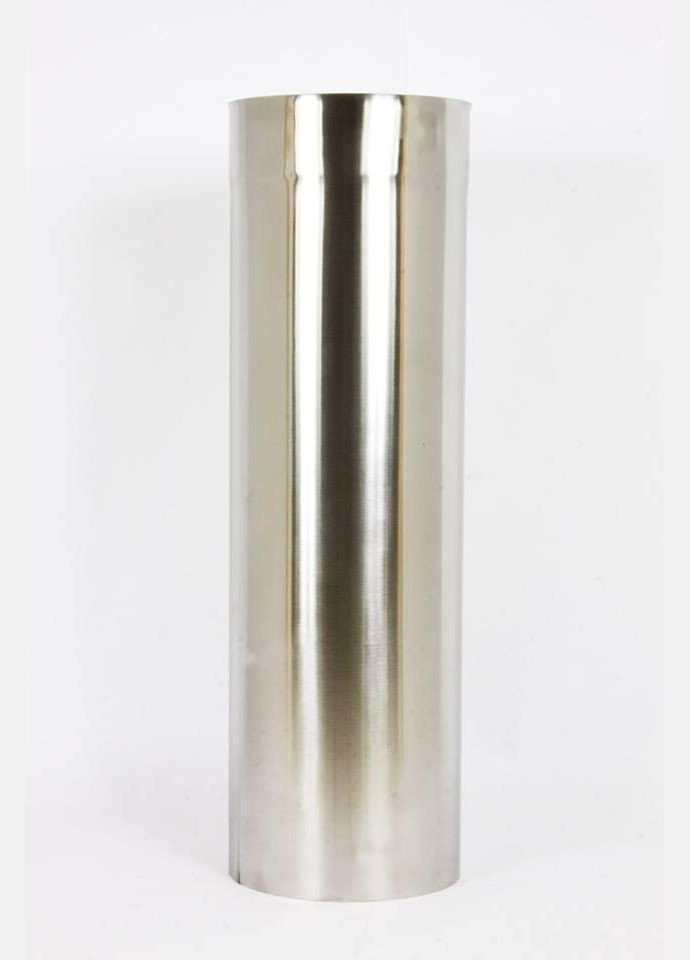 Труба для дымохода диаметр 150мм, 0,3м,0,5мм из нержавеющей стали AISI 304 Комінвент (317295536)