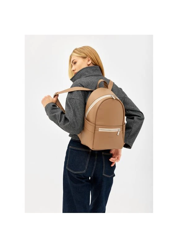 Жіночий рюкзак Dali Lite кавовий Sambag (401594779)