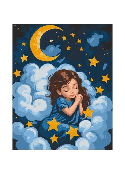 Картина за номерами Спляче янголятко 40х50 см () Artcraft 15589-AC (366578514)