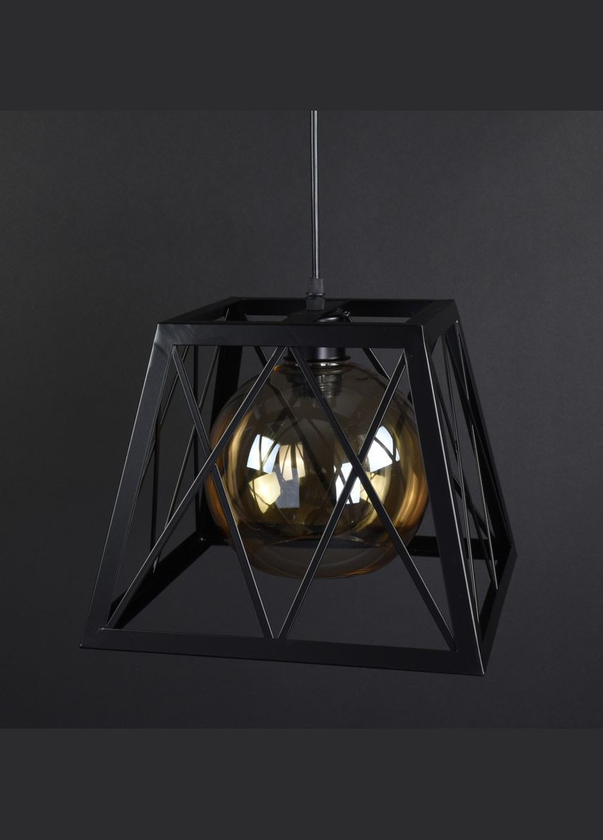 Люстра подвесная LOFT на 1 лампочку 27973 Черный 30-110х29х29 см. Sunnysky (364756930)